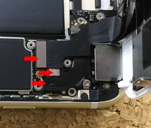 iPhone6sPlus 液晶交換．分解方法7