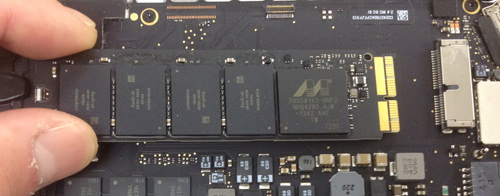 MacbookProRetina A1502 SSD交換方法6