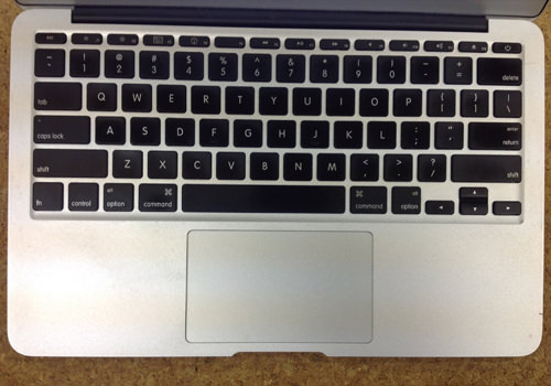 MacbookAir A1370 Keyboard Replacement Method 1
