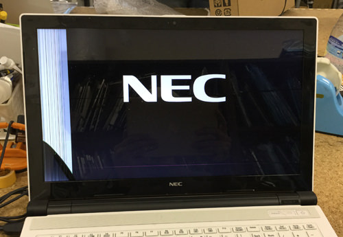 NEC PC-NS150FAW 分解方法1