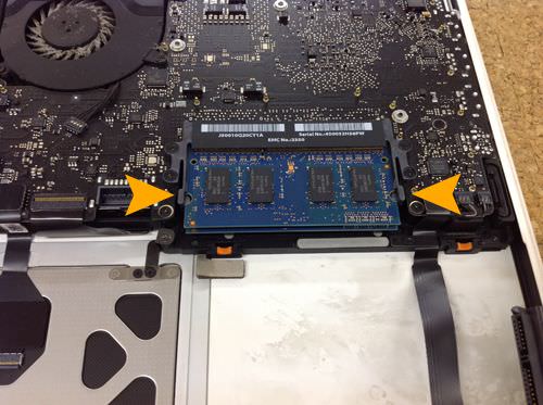 macbook A1342 LCD replacement method 3