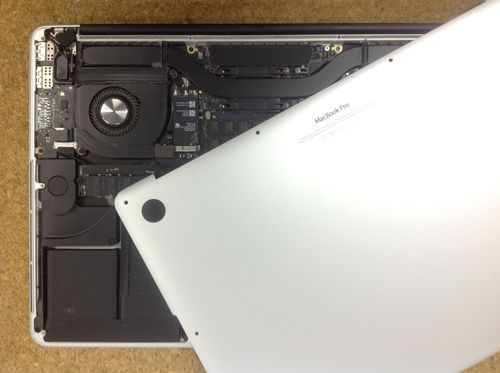 Macbook Pro Retina A1398 SSD Replacement Method 3