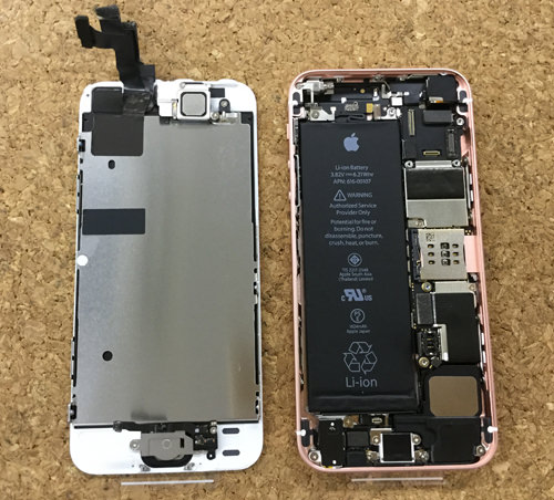 iPhoneSE LCD replacement.Decomposition method 15
