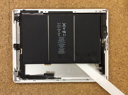 iPad retina dock connector disassembly method 15