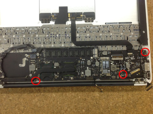 MacbookAir A1370 LCD Replacement Method 20