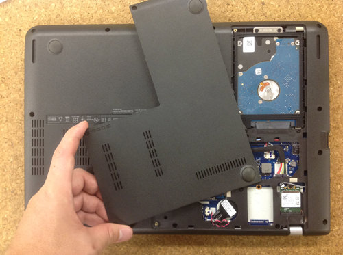 Lenovo ThinkPad E450 Decomposition Method 2