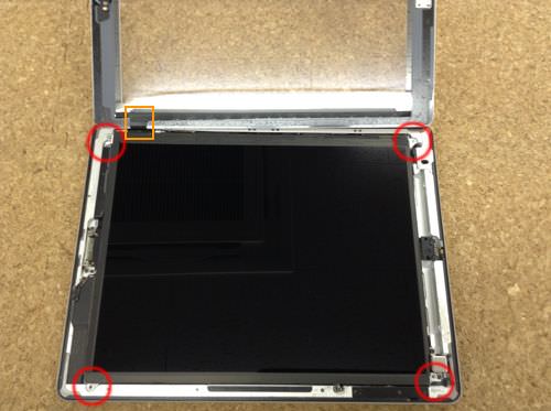 iPad2 LCD panel decomposition method 4
