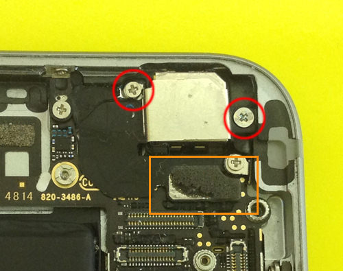 iphone6s rear camera replacement decomposition method 4