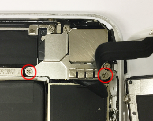 iPhone8リアカメラ交換 修理・分解方法 17工程