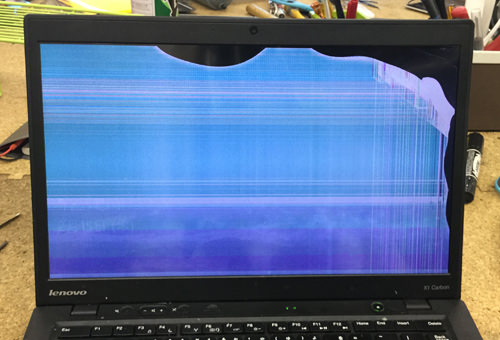 X1 Carbon LCD cracking