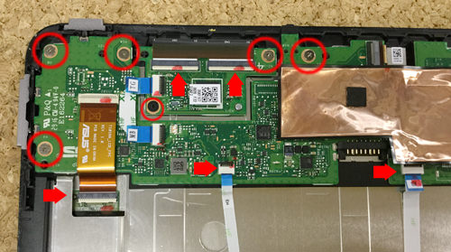T101HA LCD Repair 12