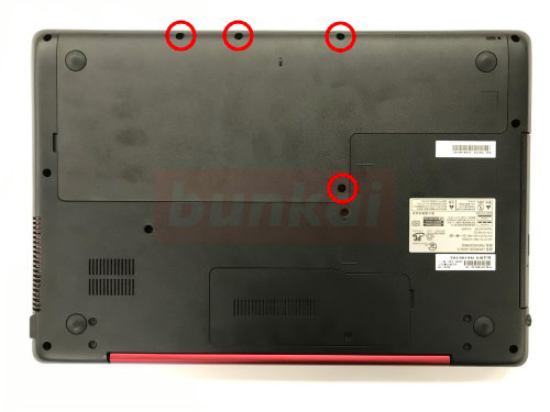 Fujitsu LIFEBOOK AH53/X Hard Disk Replacement and PC Repair