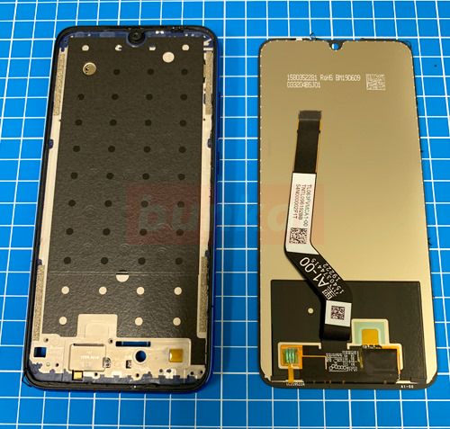 Xiaomi Redmi Note 7 液晶交換 分解修理方法 21工程 分解 Biz